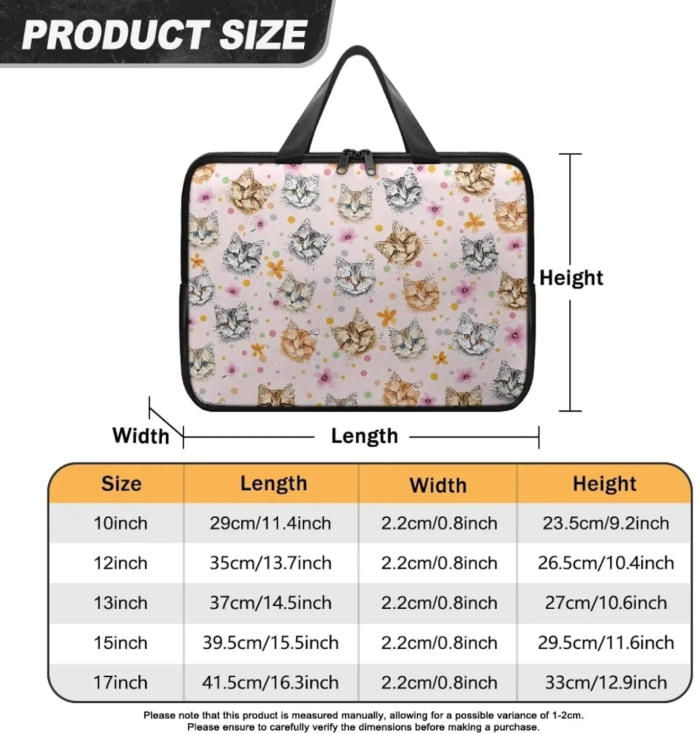 Uasibuni Lightweight Laptop Travel Bag 17" Laptop Bag with Handle,PU Leather Laptop Messenger Bag 15.6"