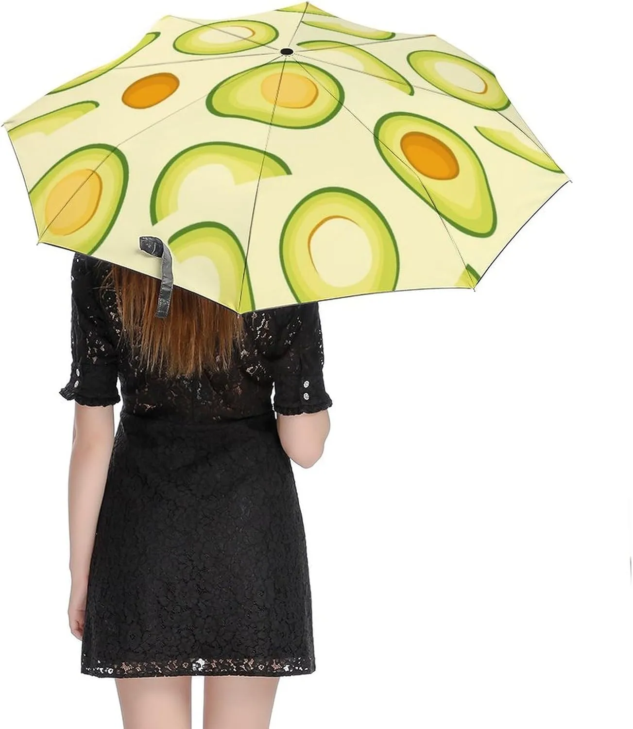 Umbrella Compact Folding Domestic Birds Geese Travel Umbrella Auto Open And Close for Windproof, Rainproof