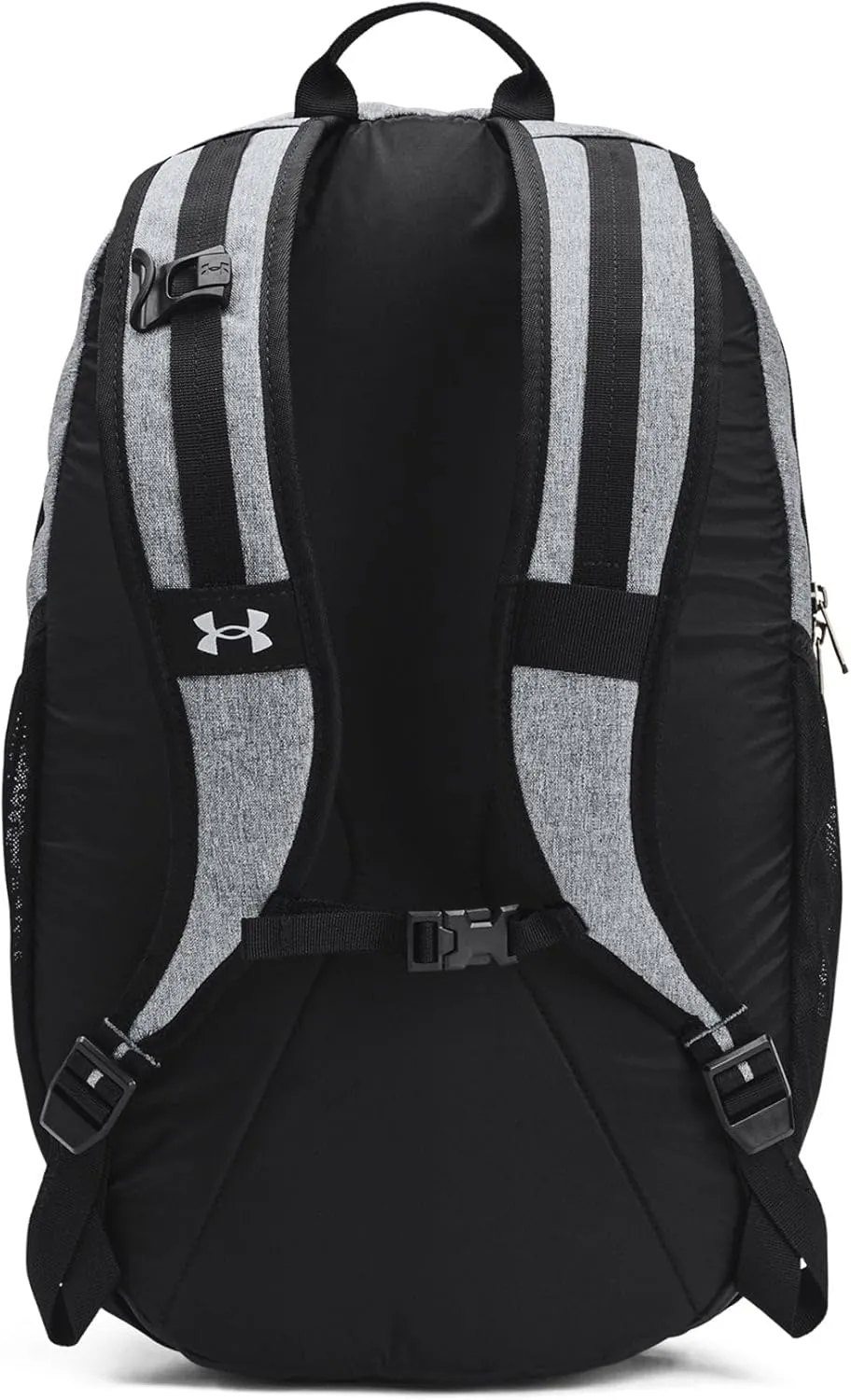 Under Armour Unisex Hustle 5.0 Team Backpack, (012) Pitch Gray Medium Heather/Black/Black, One Size Fits All