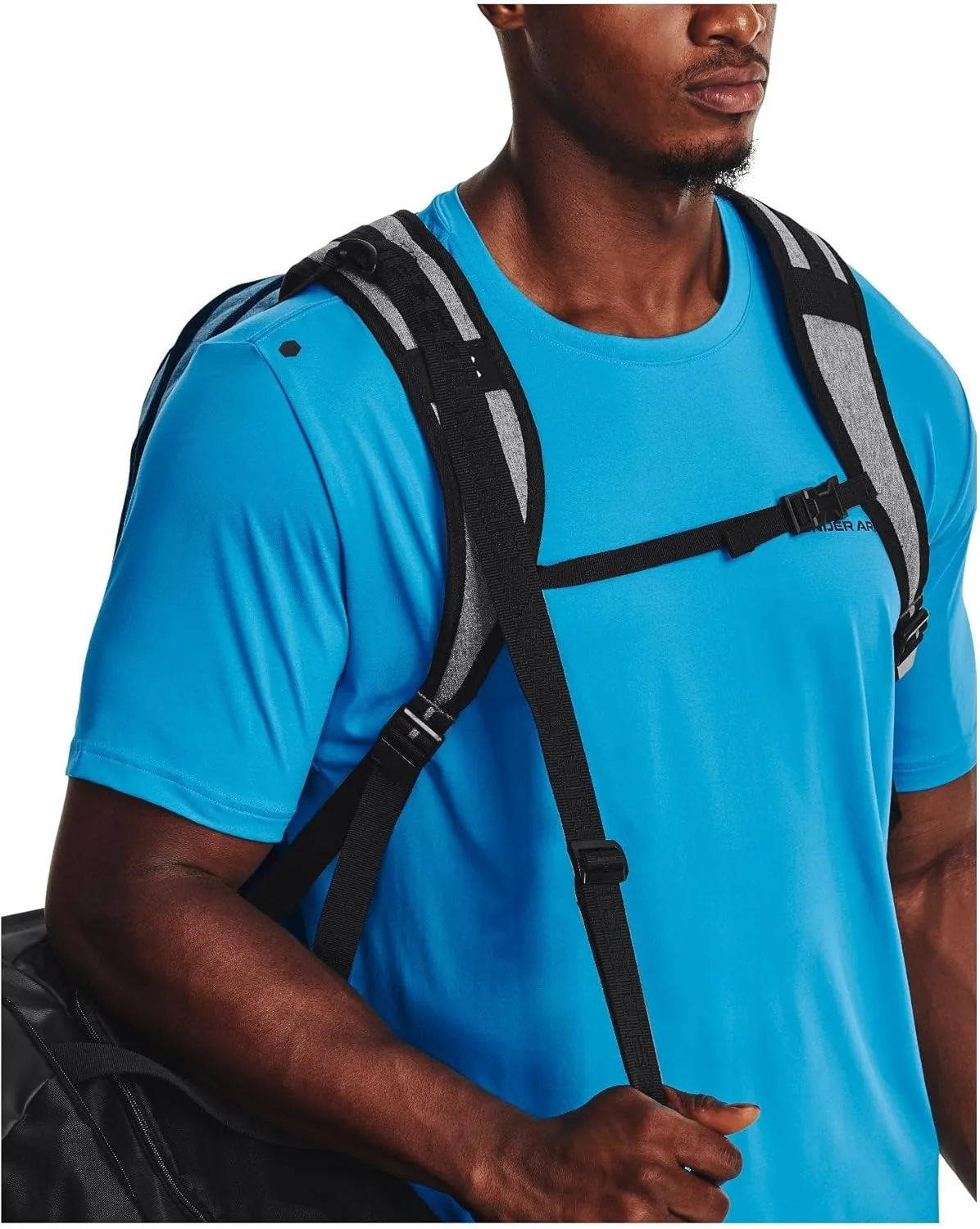 Under Armour Unisex Hustle 5.0 Team Backpack, (012) Pitch Gray Medium Heather/Black/Black, One Size Fits All