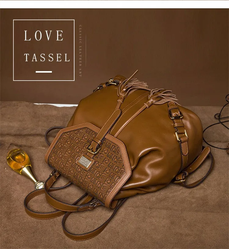 Upasana genuine leather backpack