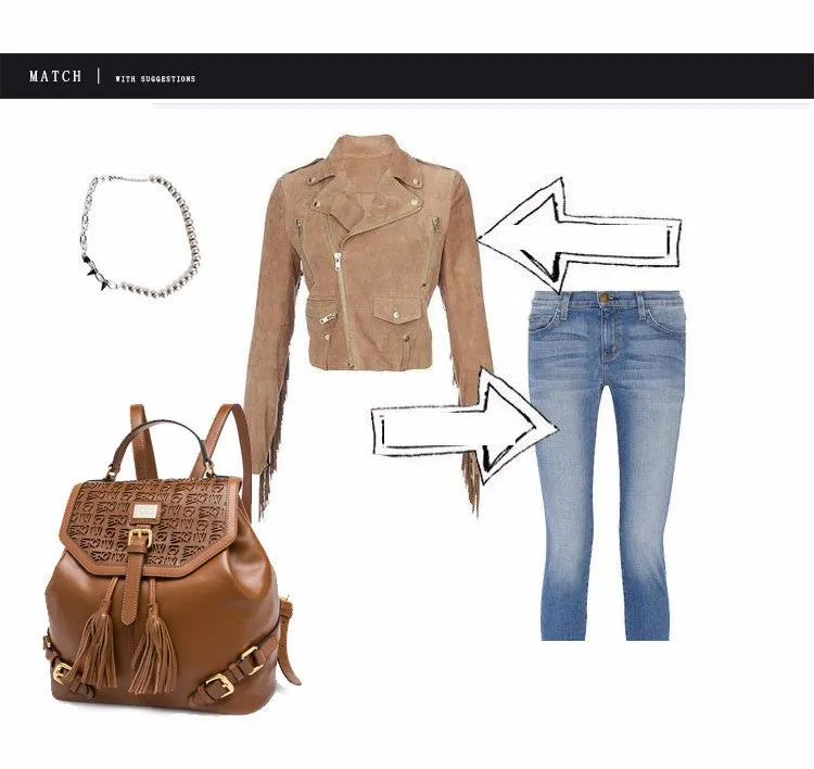 Upasana genuine leather backpack