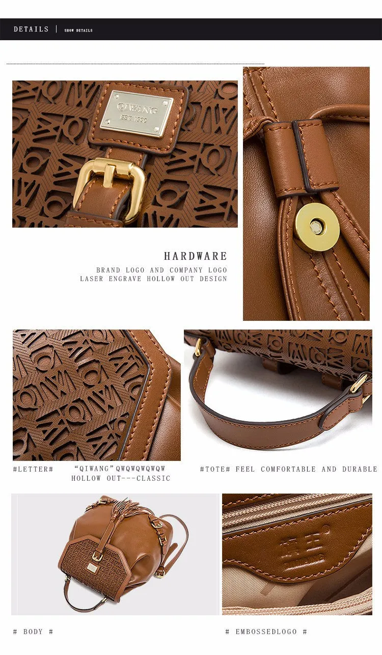Upasana genuine leather backpack