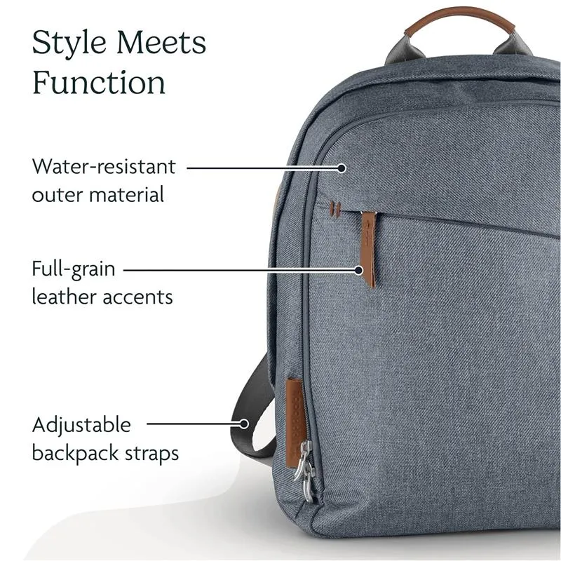 Uppababy - Changing Backpack, Callum/Dillan (Stone Blue | Sand Leather)