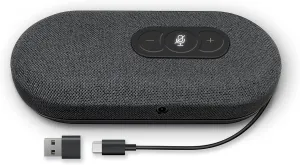 USB Speakerphone, Conference Computer Speakers with Microphone for Home Office Calls, 360 Degree Enhanced Voice Pickup, Noise Reduction, Echo Cancellation, Compatible with Zoom, Teams, Skype