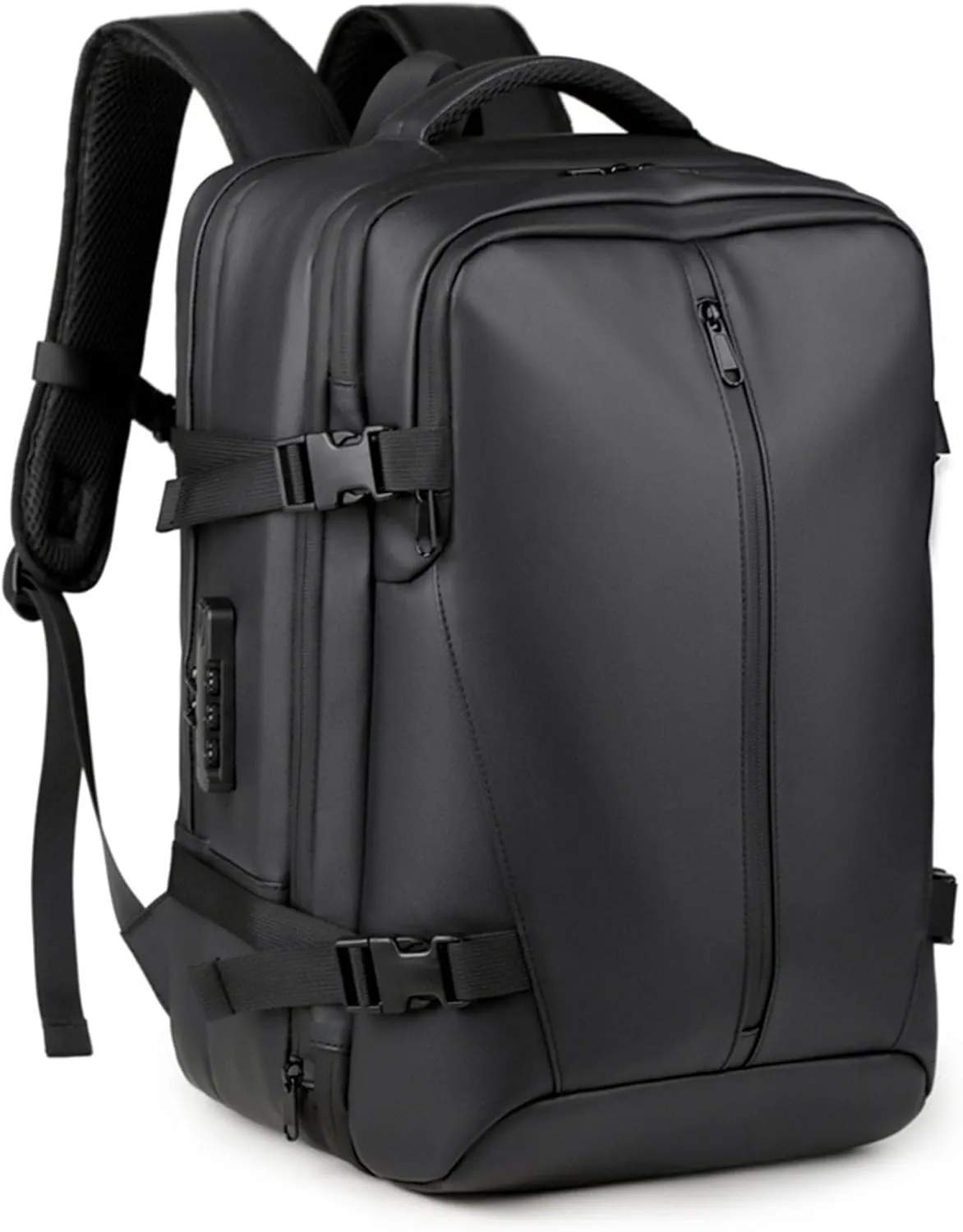 Vacuum Backpack With Pump, 36-55L Large Capacity Air Vacuum Backpack For Travel, Vacuum Compression Backpacks Travel Bag
