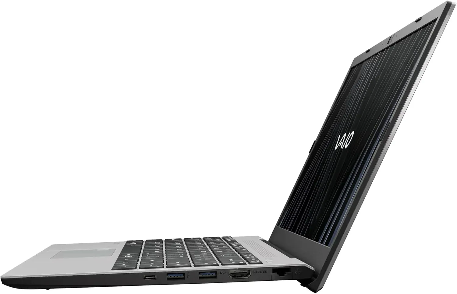 VAIO 14 High Performance Laptop Silver 12th Gen 10-core Intel i7 up to 4.7GHz 16GB RAM 1TB SSD 14.1in FHD Backlit Keyboard HDMI Win11 (71429SL - Renewed)