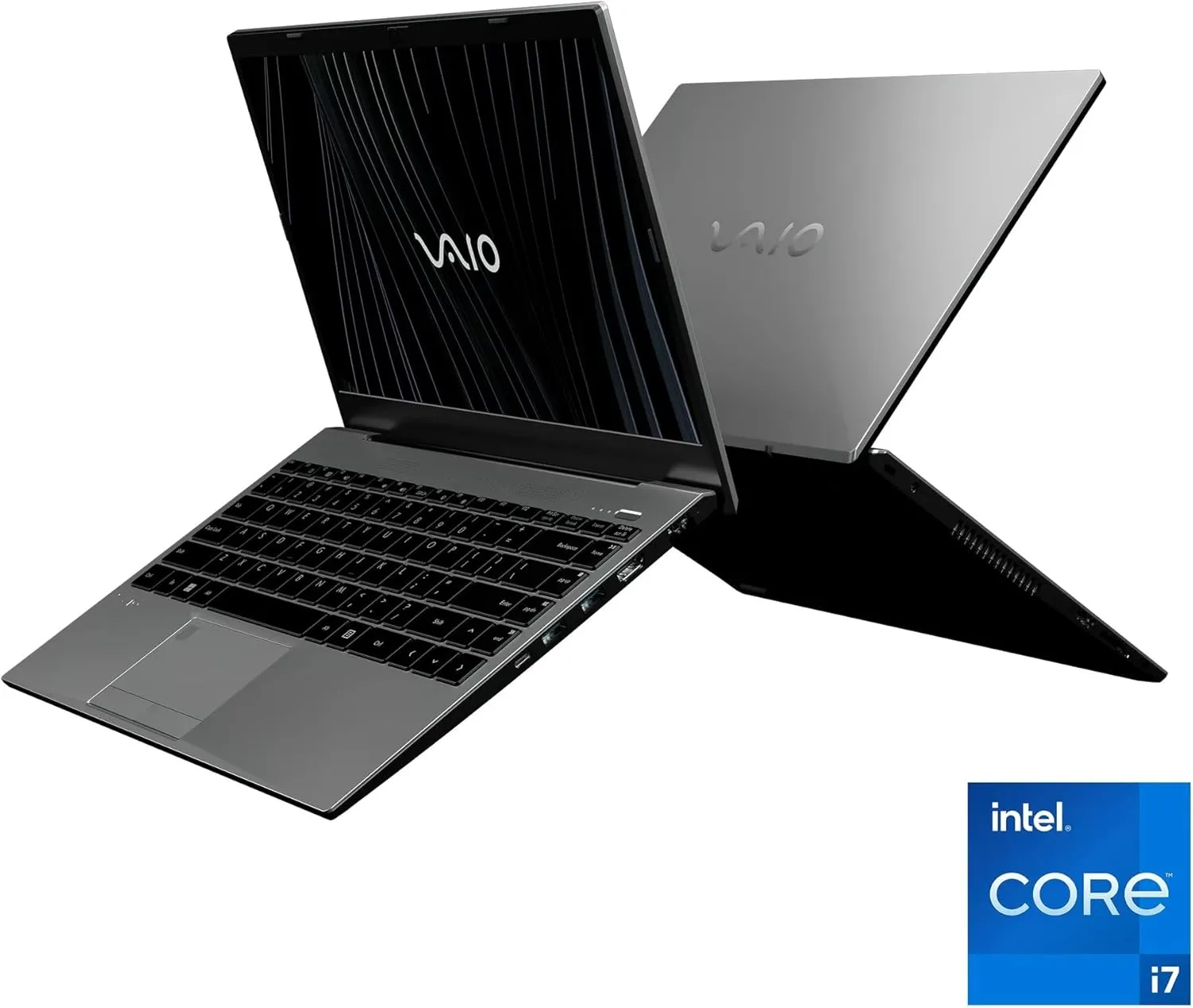VAIO 14 High Performance Laptop Silver 12th Gen 10-core Intel i7 up to 4.7GHz 16GB RAM 1TB SSD 14.1in FHD Backlit Keyboard HDMI Win11 (71429SL - Renewed)