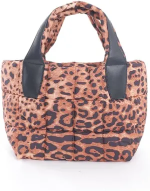 VAKAER Tote Bag with Zipper, Puffer Bag Women Padded Purse with Adjustable Strap Shoulder Crossbody Bag for Travel Work Gym