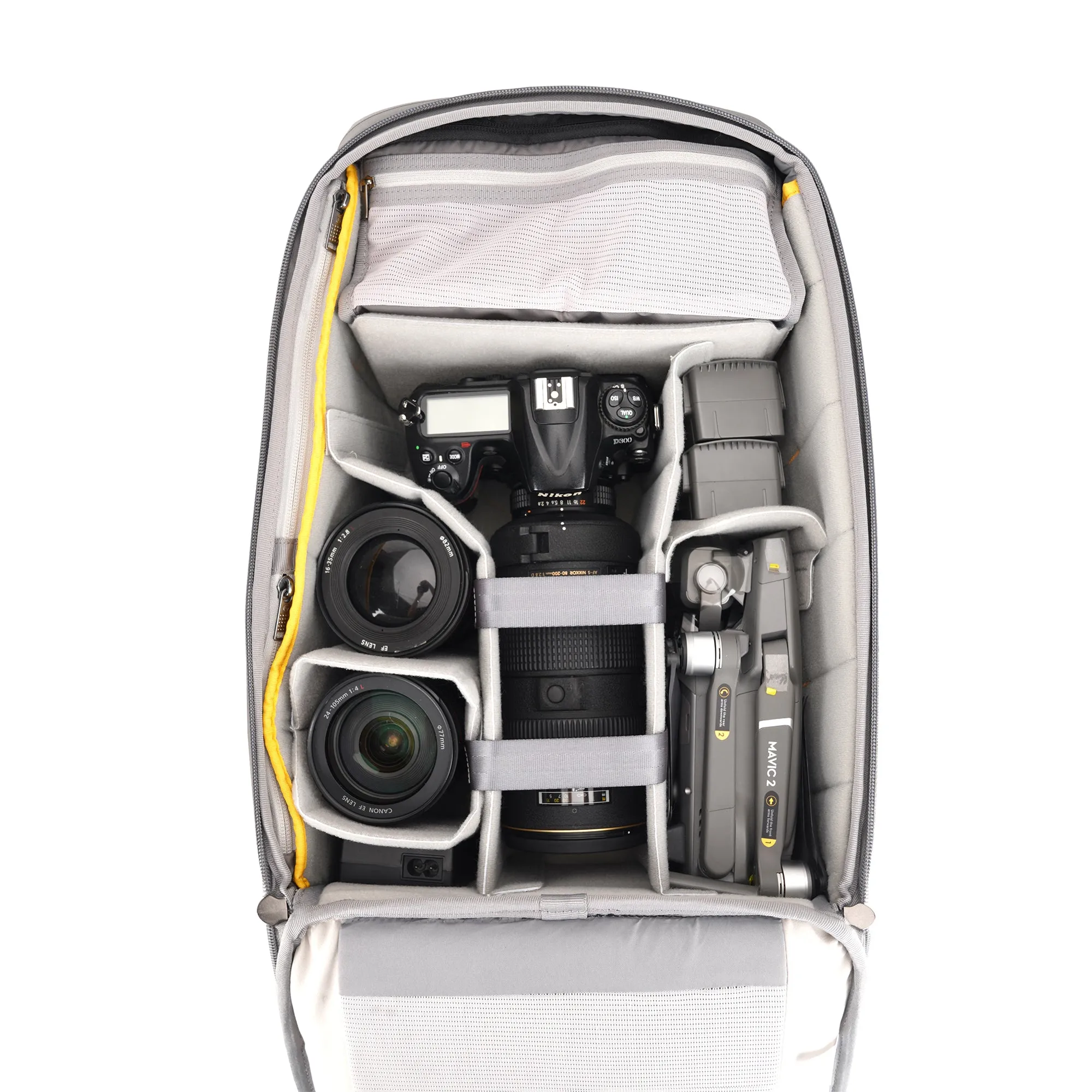 VEO City B46 : 23 Litre Camera Backpack - Grey