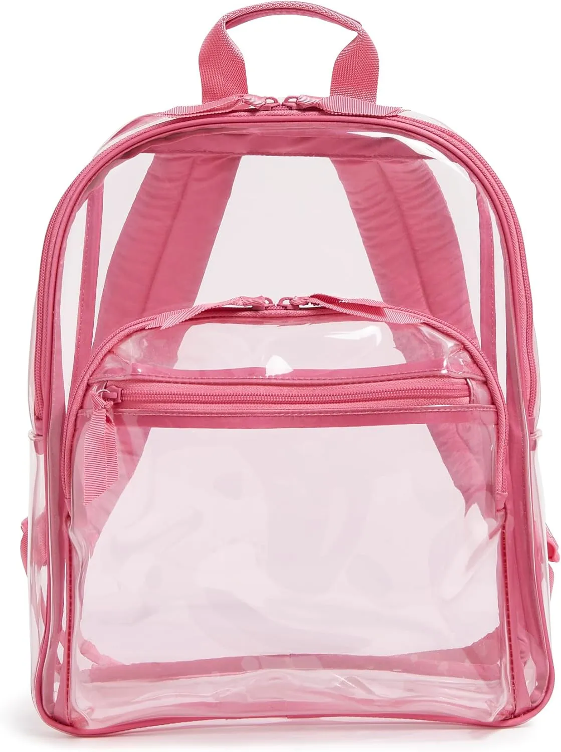 Vera Bradley Clear Large Backpack, Ibis Rose