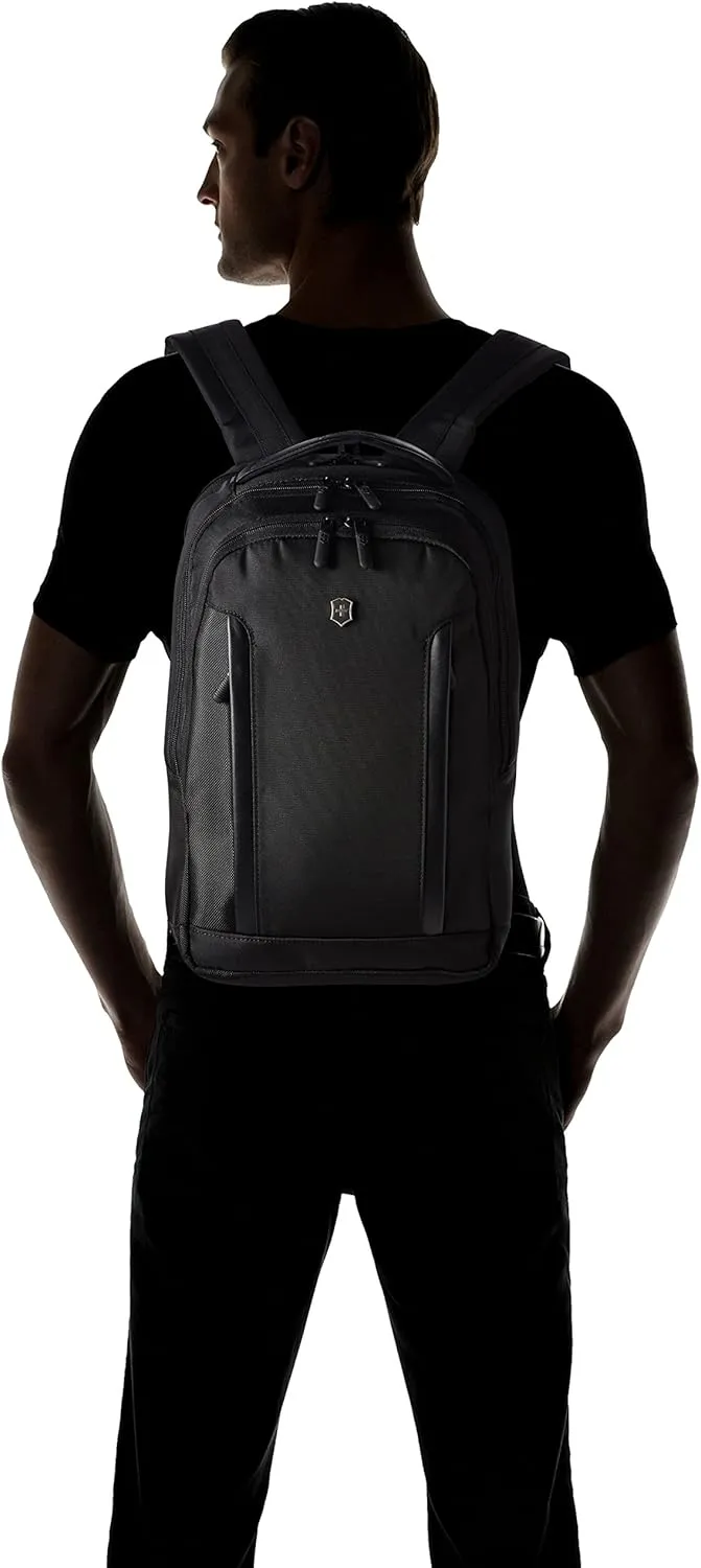 Victorinox Altmont Professional Compact Laptop Backpack - Tablet & Laptop Bag for Travel Accessories - Computer Backpack Includes Sleek Organizer - 16 Liters, Black