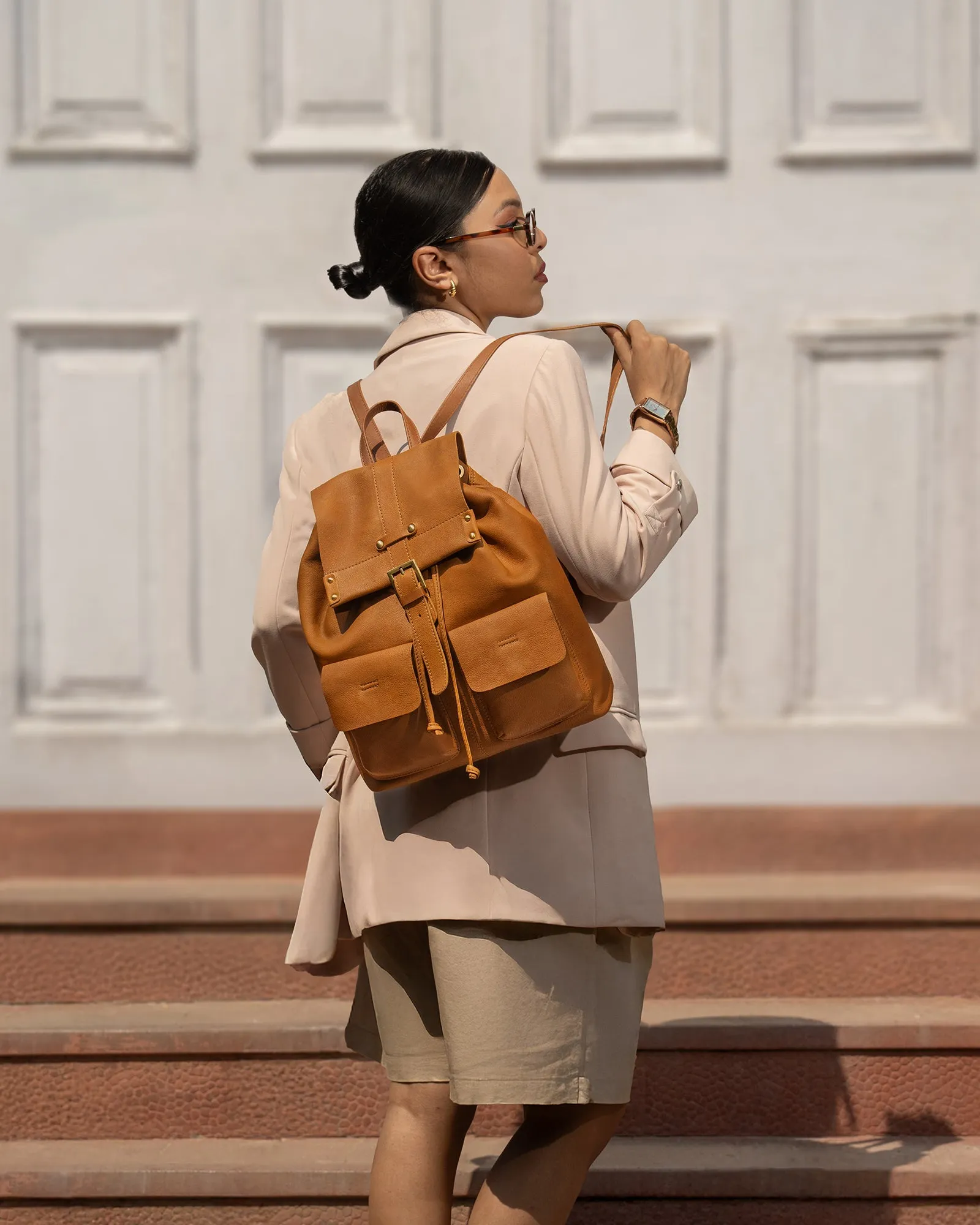 Vienna Backpack - Vintage Caramel
