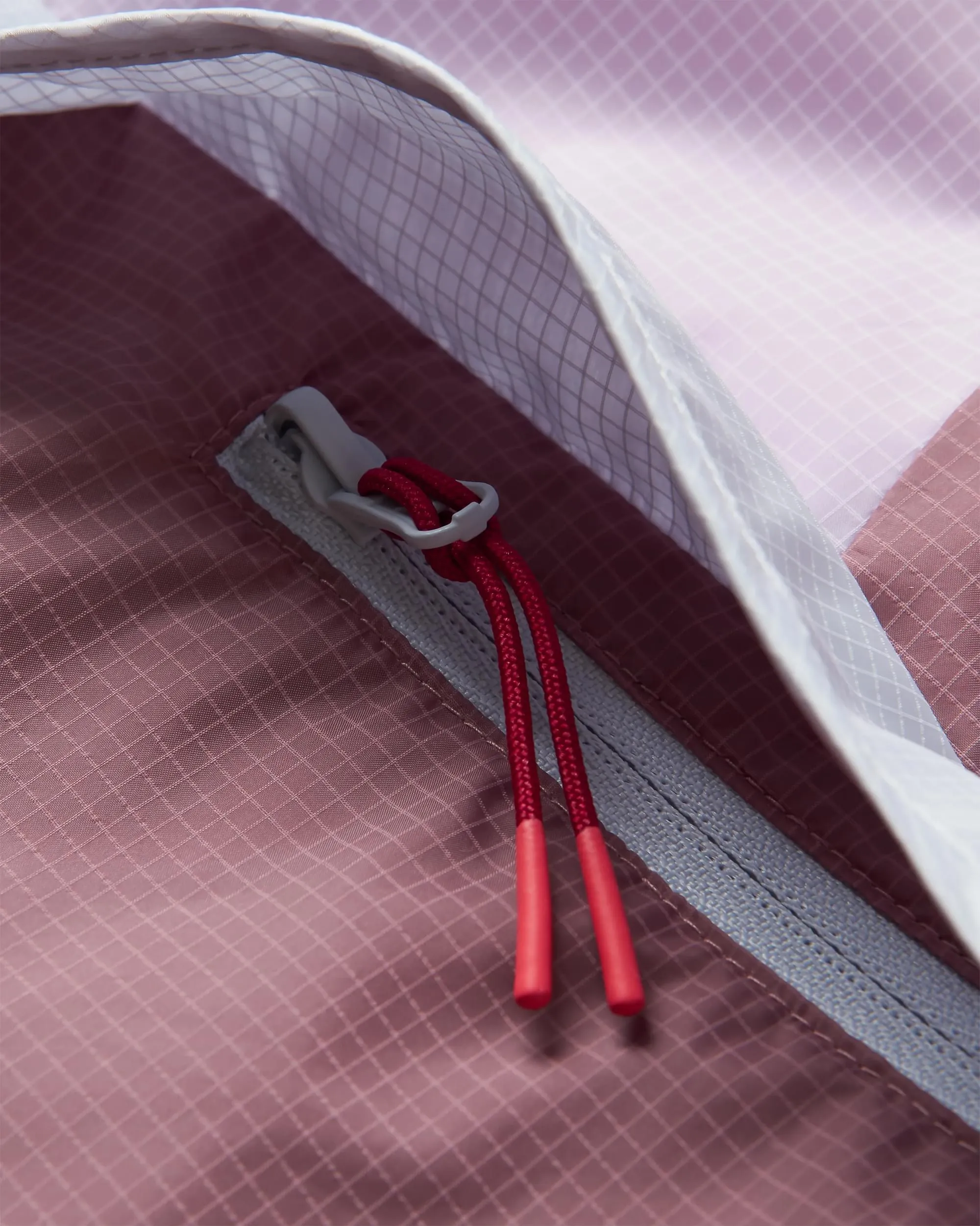 Viento Recycled Windshell Anorak - Lilac Mist/Grape