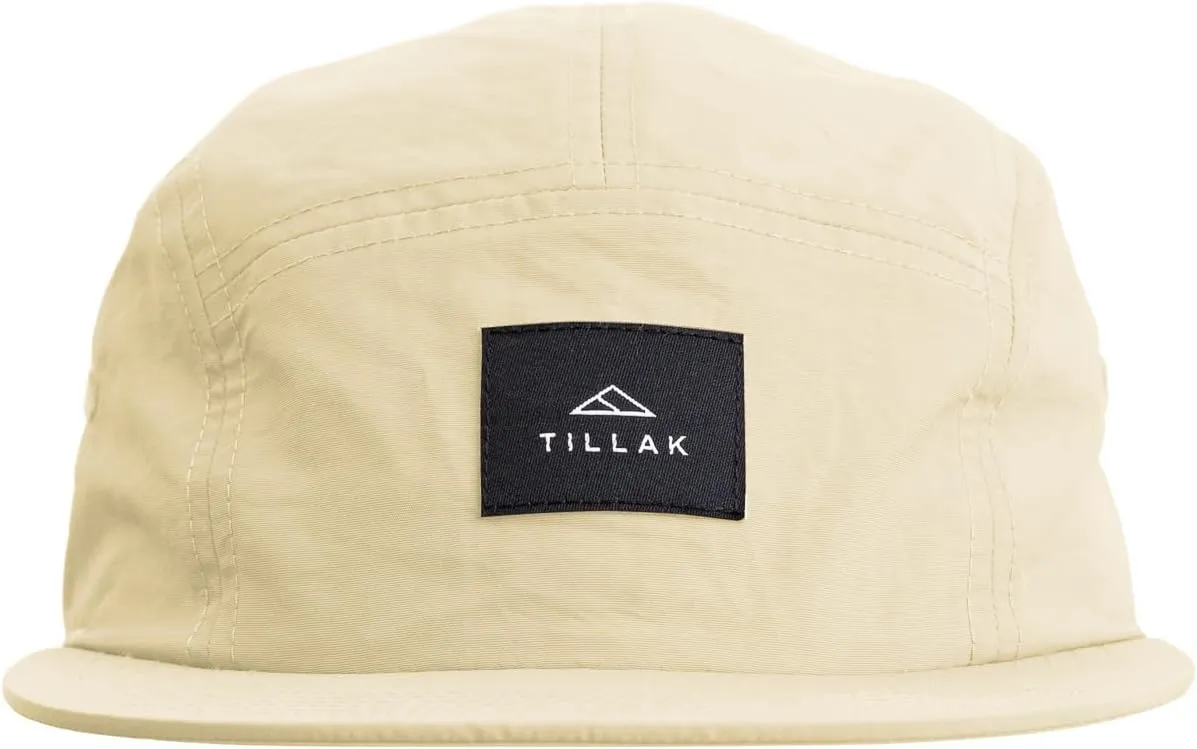Wallowa Camp Hat, Lightweight Nylon 5 Panel Cap with Snap Closure