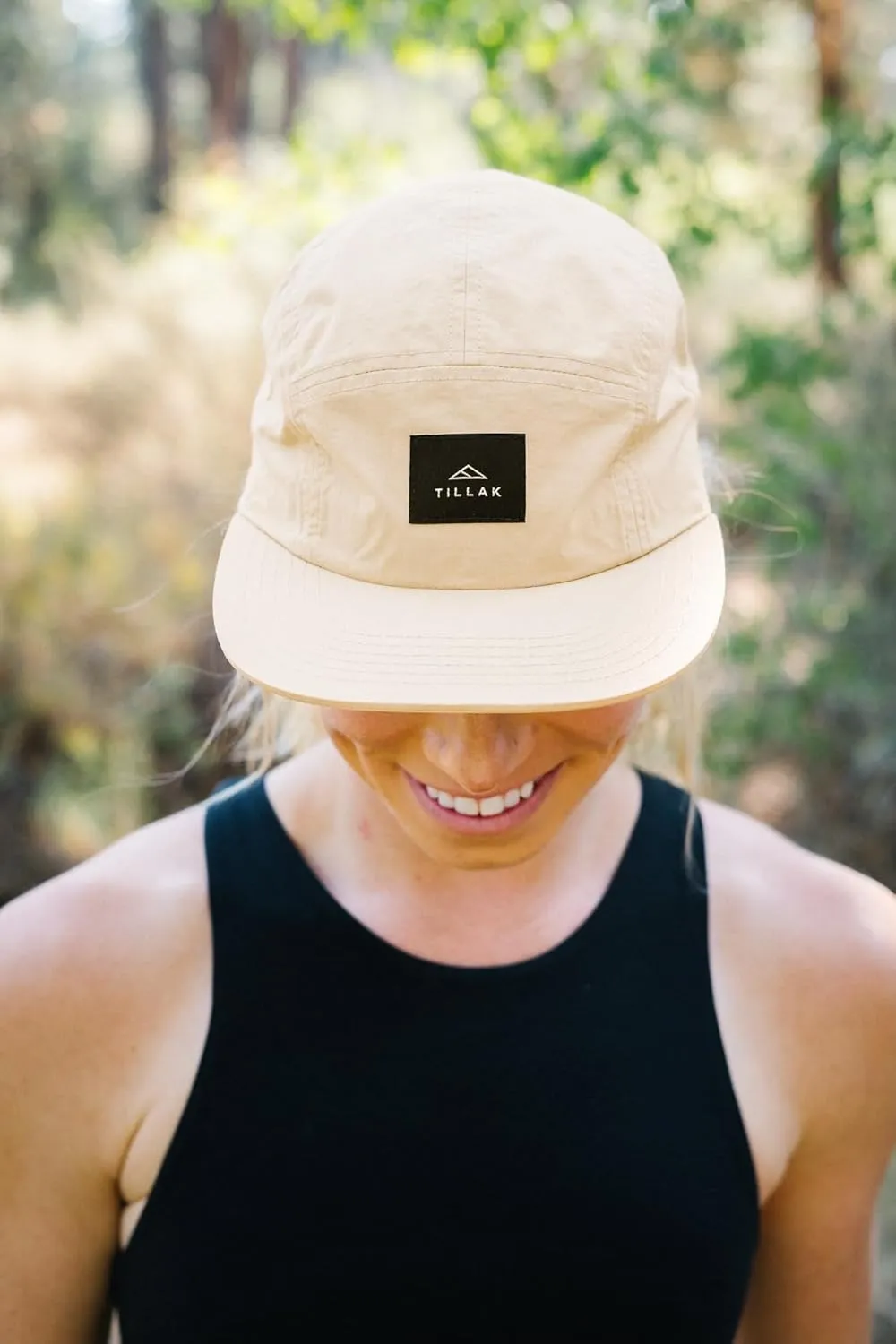 Wallowa Camp Hat, Lightweight Nylon 5 Panel Cap with Snap Closure