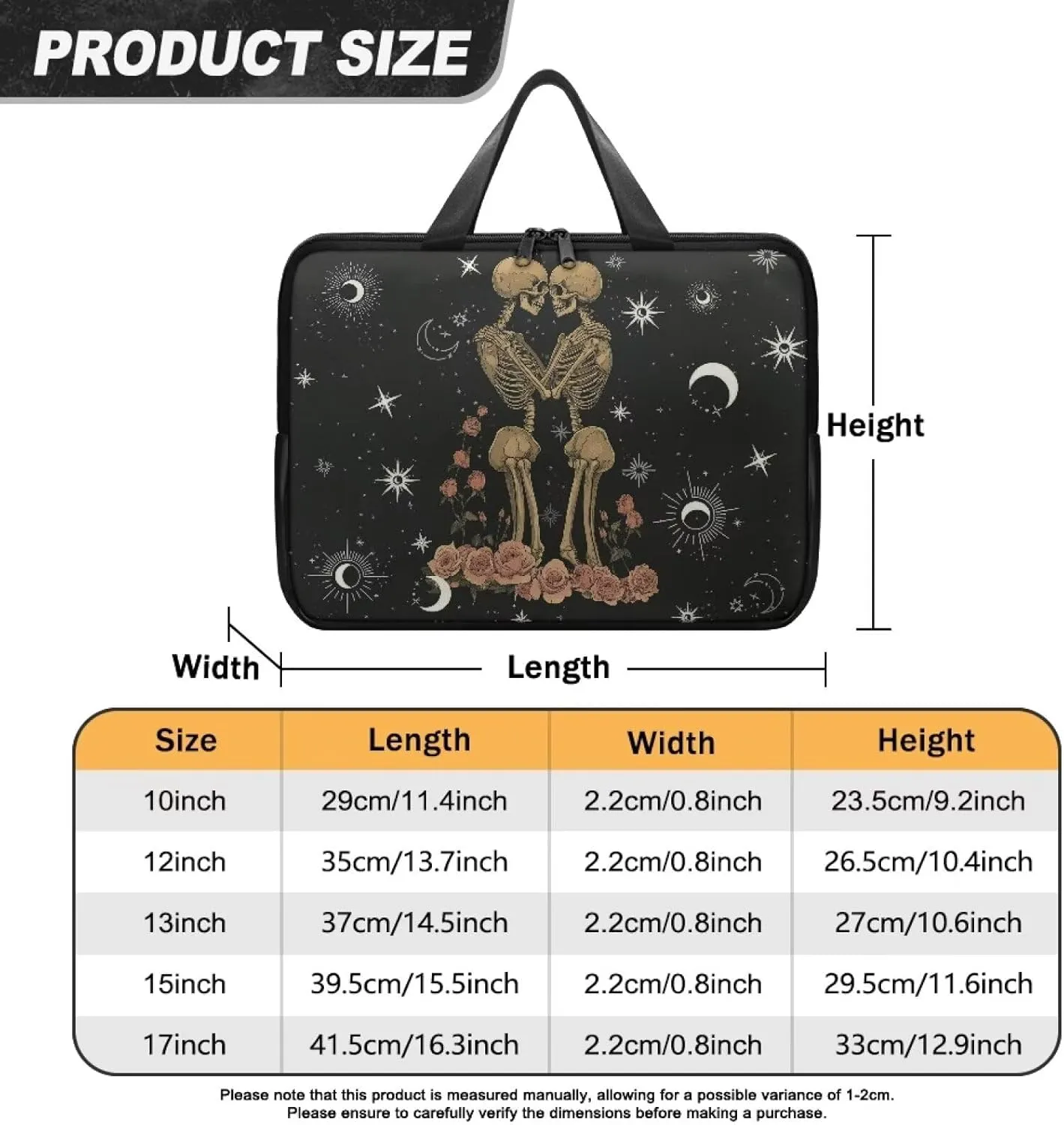 Water-Resistant Laptop Bag Leather Womens Laptop Carrying Case 10 12 13 15 17inch