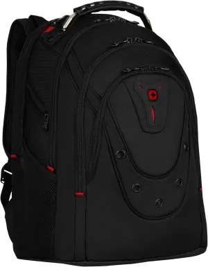 Wenger Ibex Ballistic Deluxe Laptop Backpack 35.56 cm 14 Inches 40.64 cm 16 Inches Black