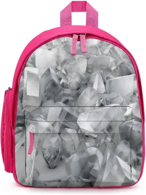 White And Silver Gray Travel Backpack Casual Bag Lightweight Hiking Backpacks for Business, Travelling, Hiking