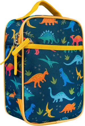 Wildkin ECO rPET Insulated Original Lunch Bag – Durable, Stylish, Ideal for School & Travel - Jurassic Dinosaurs