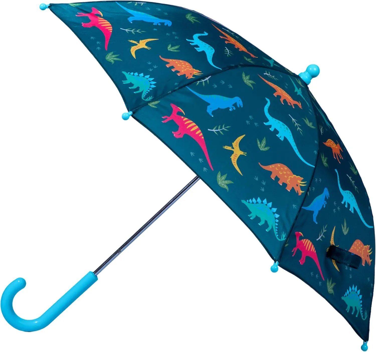 Wildkin Kids Umbrella – Rainproof Canopy, Curved Handle, Easy Hanging Design