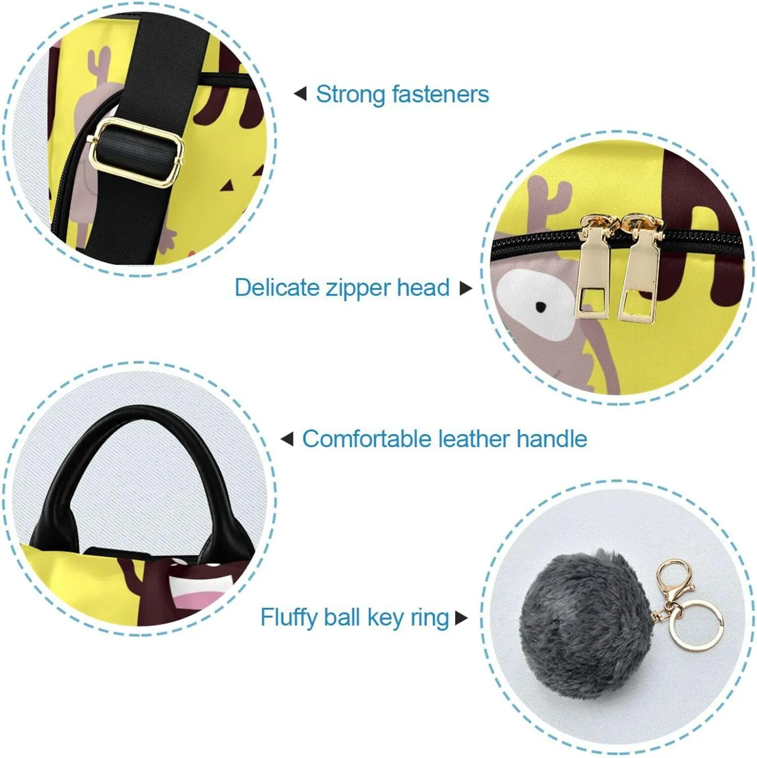 Women Backpack Daypack Casual Shoulder Bag Vintage Anti-theft Travel Backpack Pattern 9