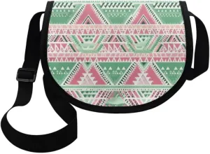 Women Small Tote Bag Van Gogh Starry Night Modern Abstract Aesthetic Colorful Casual Satchel Pack Semi Circle Bag