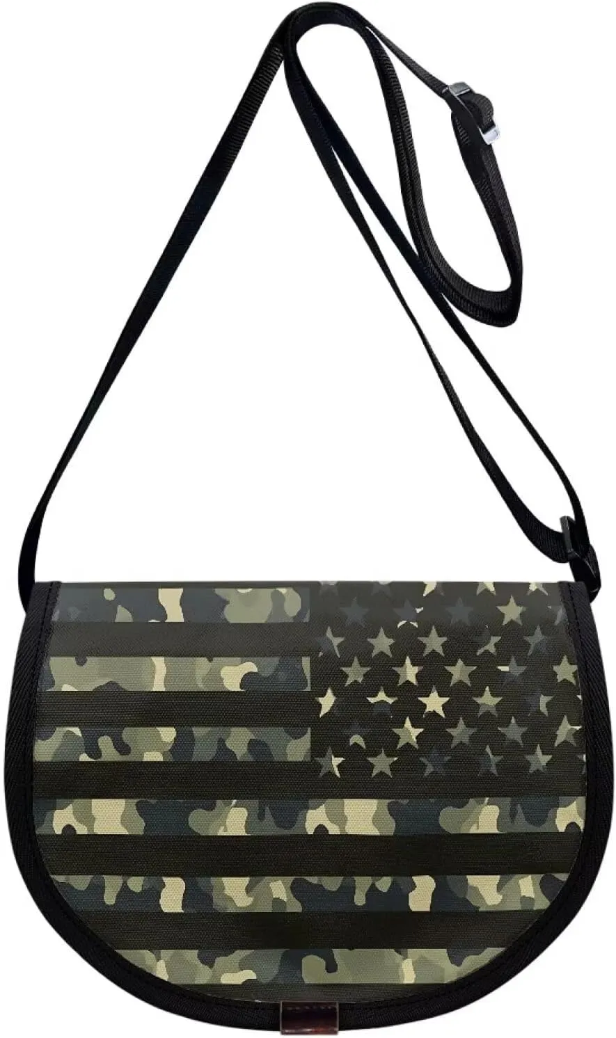 Women Small Tote Bag Van Gogh Starry Night Modern Abstract Aesthetic Colorful Casual Satchel Pack Semi Circle Bag
