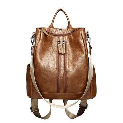 Women's Bags Monumental discount Backpack Final clearance School Leather Mochila - Escolar