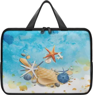 Womens Fashionable Laptop Carrying Case Waterproof Tablet Computer Sleeve Pouch with Handles