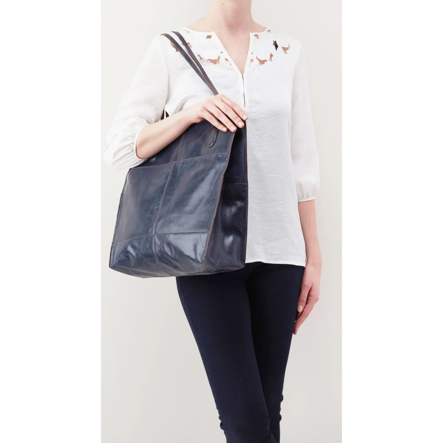 Women's Hobo Finley Royal Leather