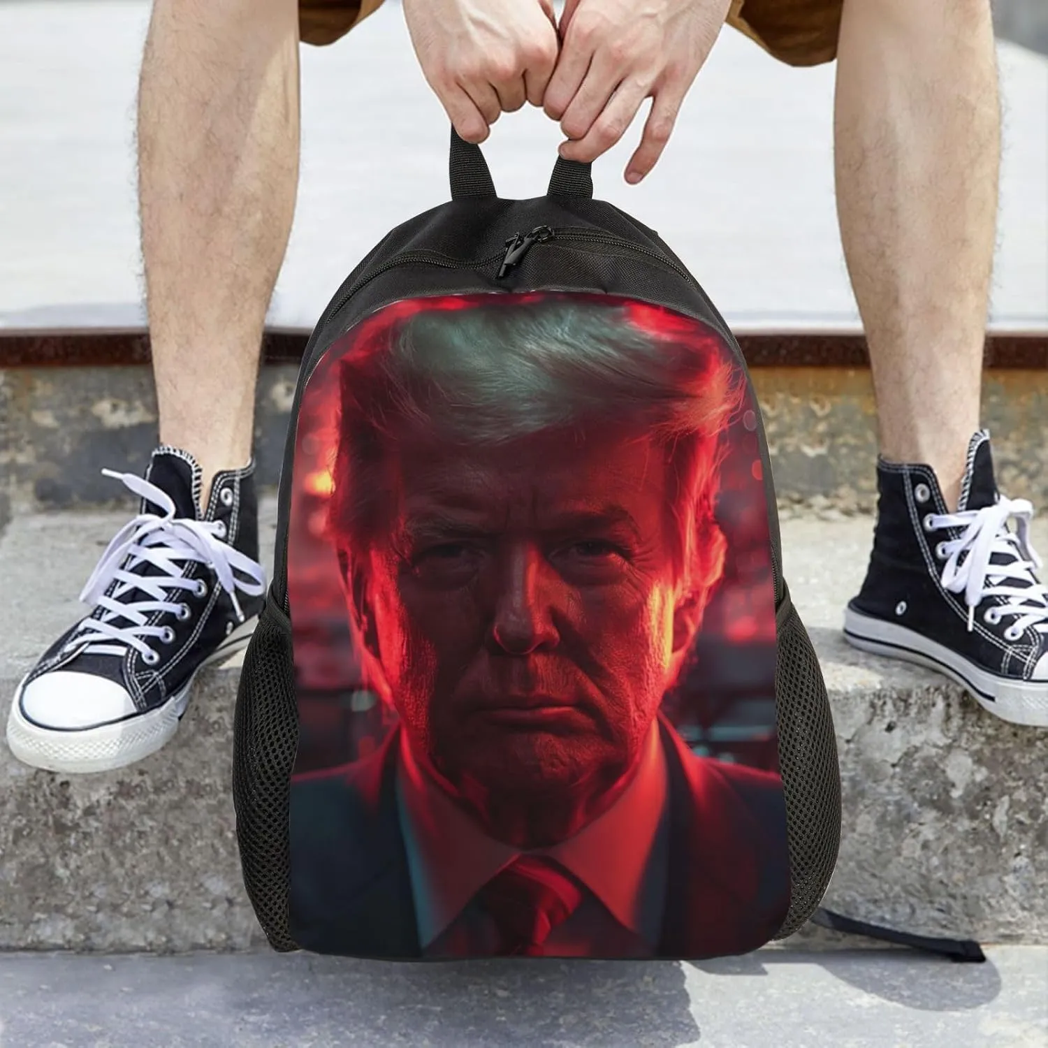 Xerial Trump Cool Backpack Waterproof Anti Theft Durable Light Laptop Bag Backpacks For Women Men Travel Gym Backpack