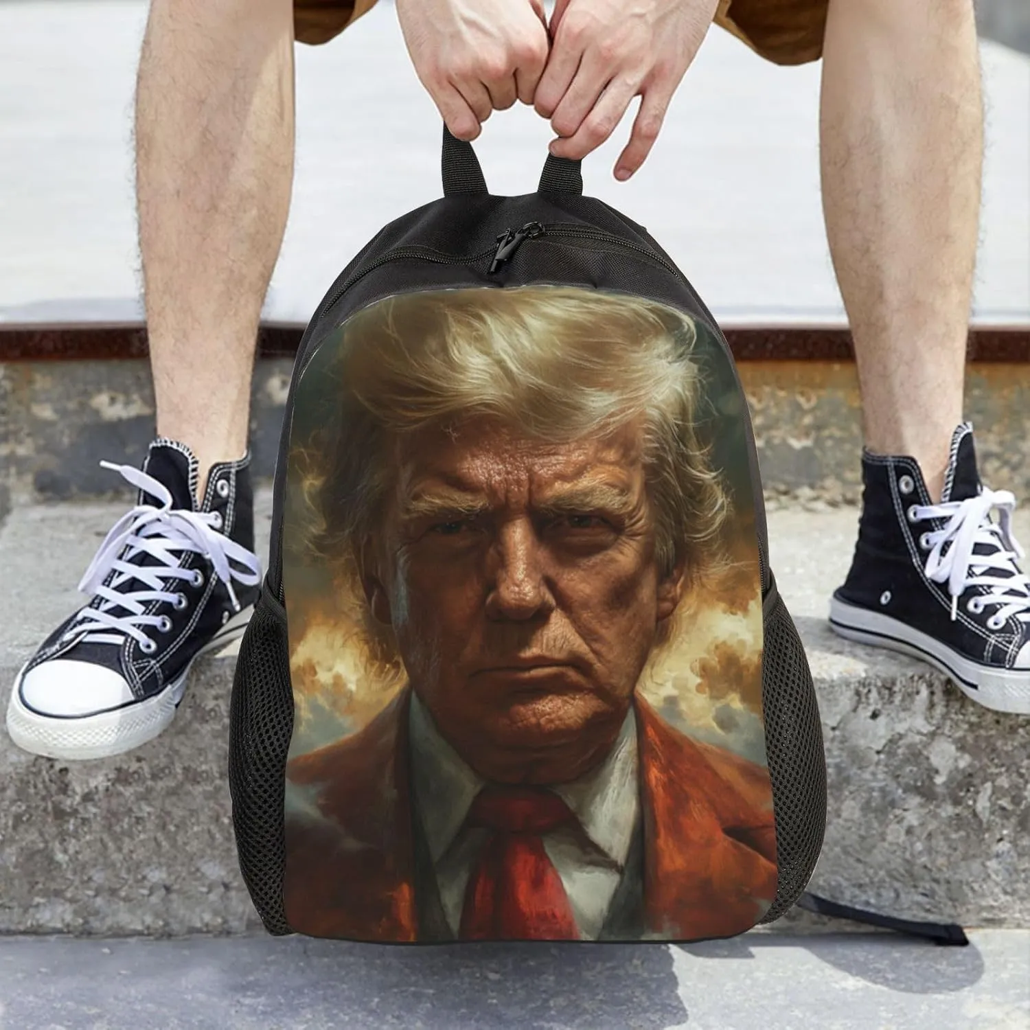Xerial Trump In The Cloud Backpack Waterproof Anti Theft Durable Light Laptop Bag Backpacks For Women Men Travel Gym Backpack