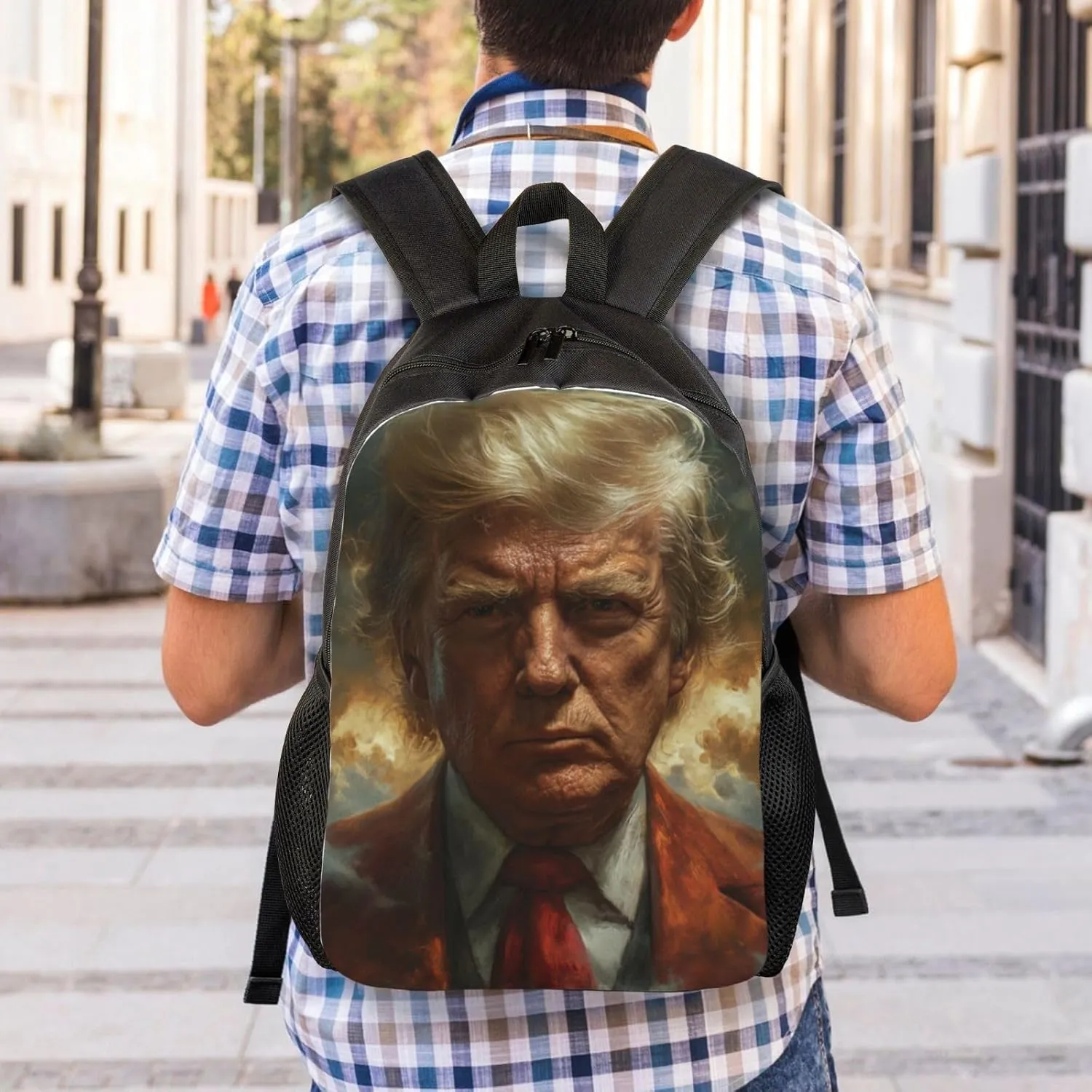 Xerial Trump In The Cloud Backpack Waterproof Anti Theft Durable Light Laptop Bag Backpacks For Women Men Travel Gym Backpack