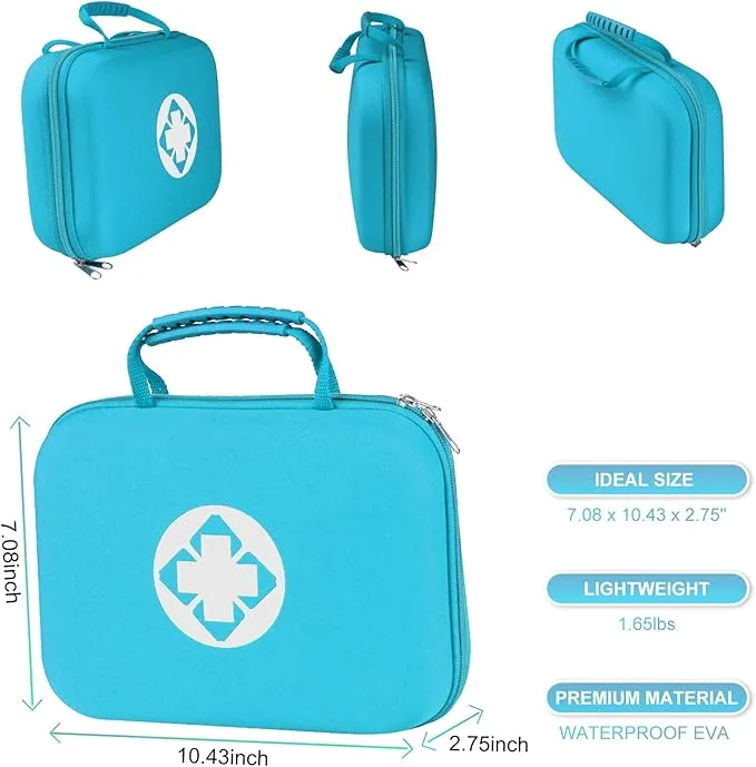 YIDERBO Compact Travel First Aid Kit for Car First Aid Kits Emergency First Aid Kit Home Office