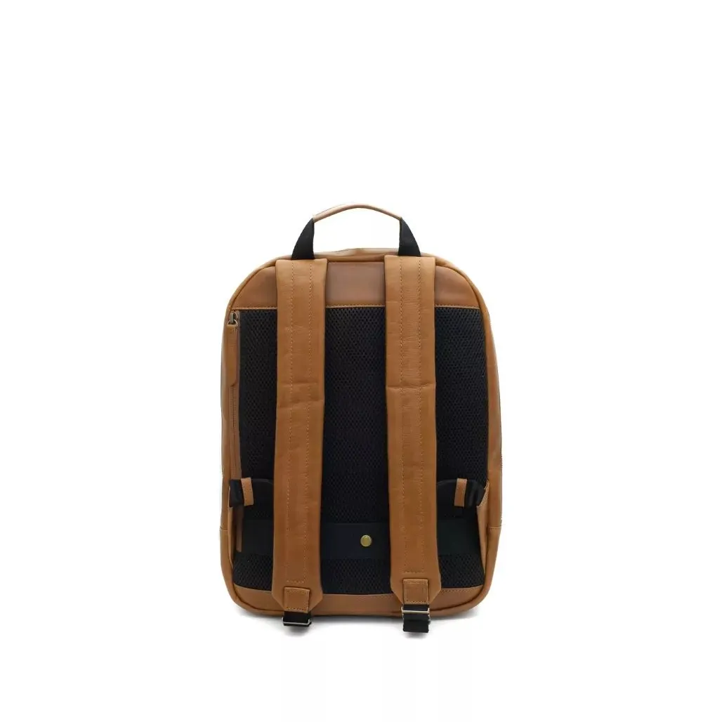 Zemp Charles Leather Backpack (S) | Waxy Tan