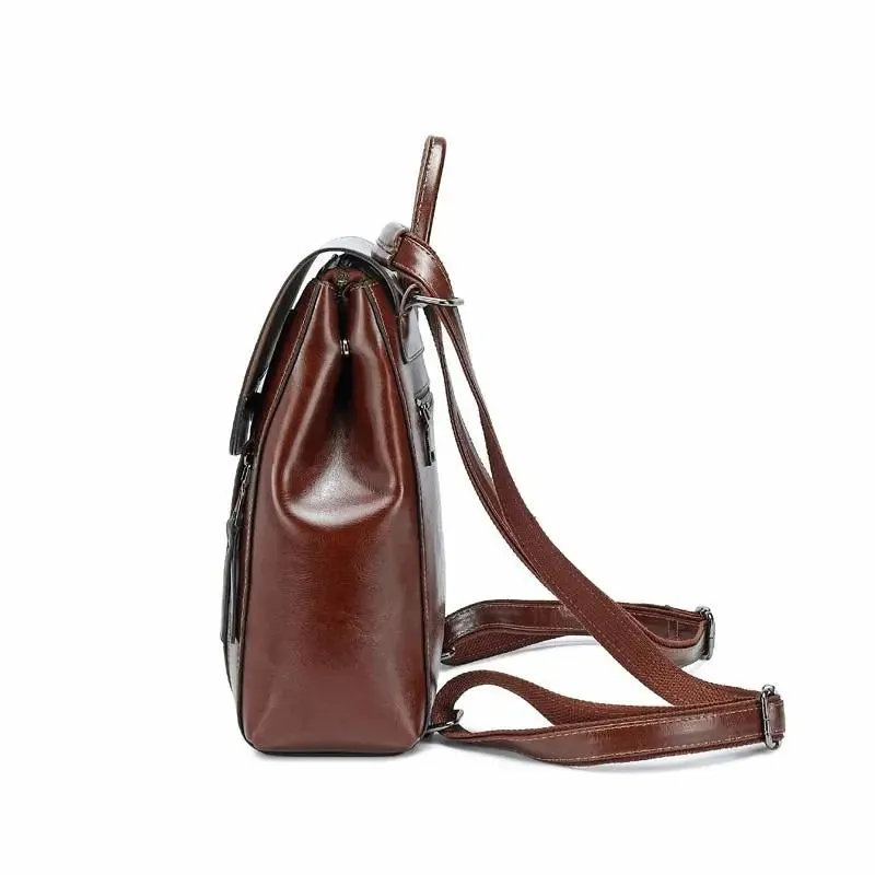 ZIPPERED ELEGANCE BACKPACK